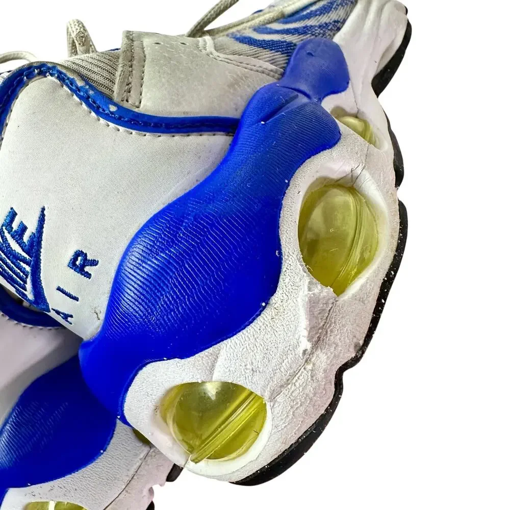 Nike Boy's 6.5 Y Kid's Child's White Blue Yellow Air Max TW Shoes Sneakers